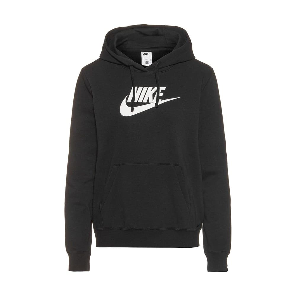 Sudadera NIKE W NSW CLUB FLC GX STD PO HDY DQ5775 010 Negro