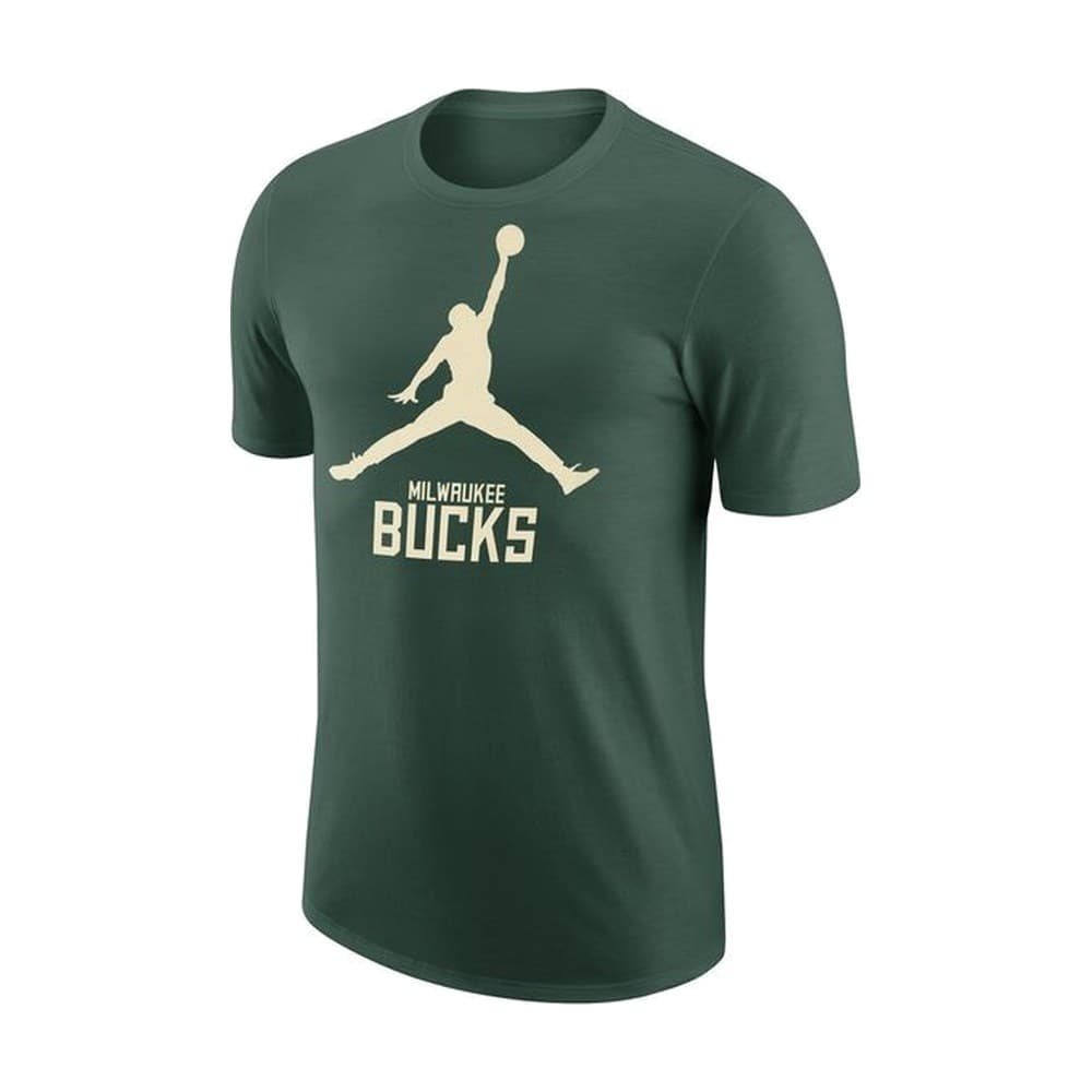 Camiseta NIKE MIL M NK ES NBA  SS TEE FD1474 323 Verde