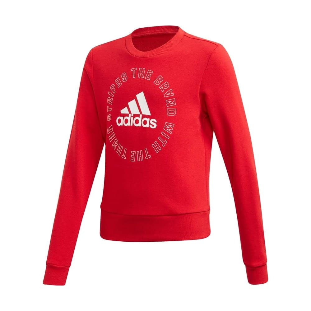 Sudadera ADIDAS G BOLD CREW GE0069 Rojo