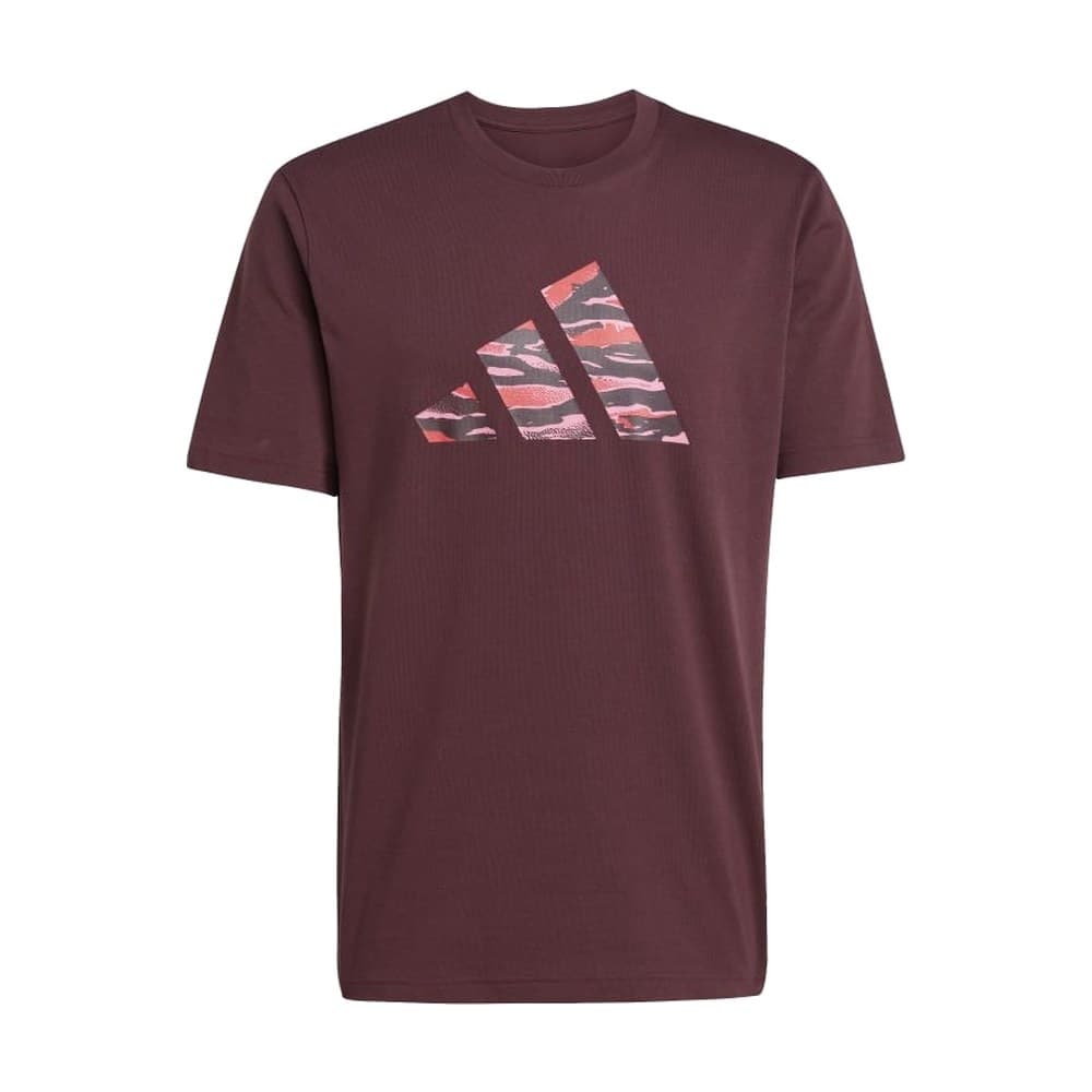 Camiseta ADIDAS M C CAMO LOGO T JI6769 Granate