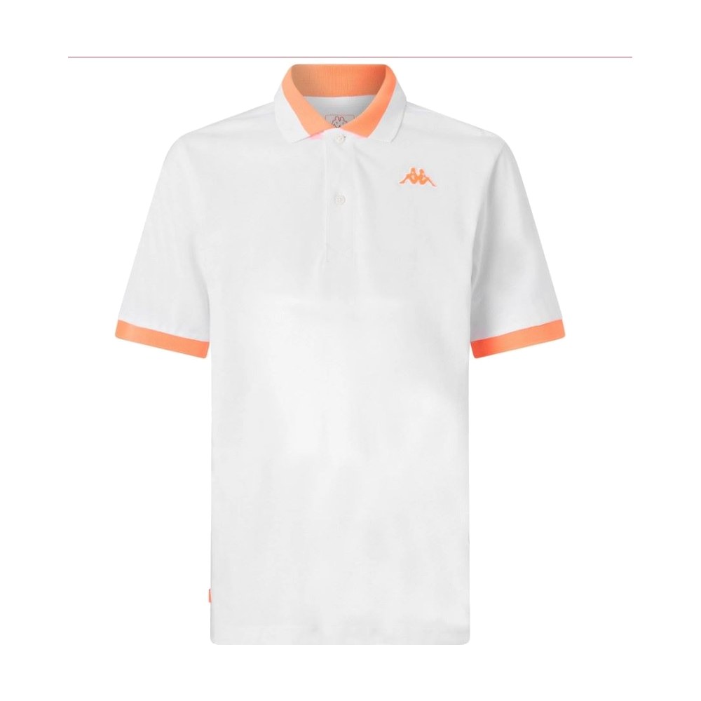 Polo KAPPA NEON POLO 341N22W A14 Blanco