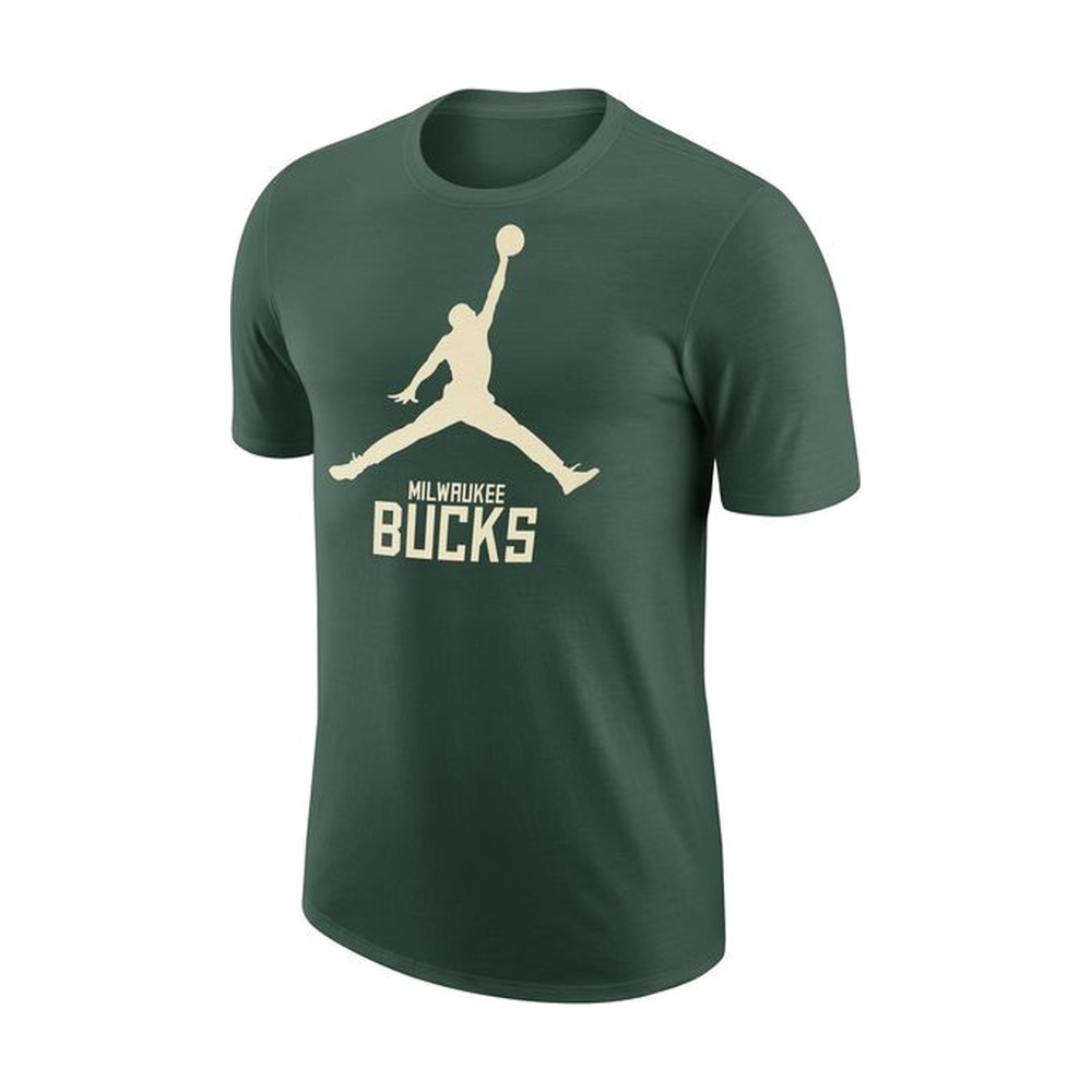 Camiseta NIKE MIL M NK ES NBA SS TEE FD1474 323 Verde